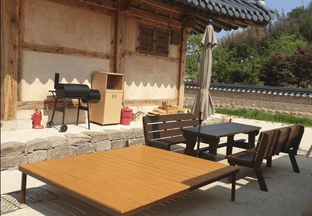 Hamyang Namgye Ilodang Hanok Stay חדר תמונה