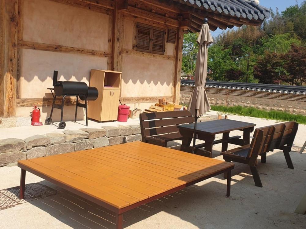 Hamyang Namgye Ilodang Hanok Stay חדר תמונה